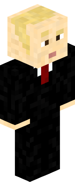 Putin Minecraft skin full body