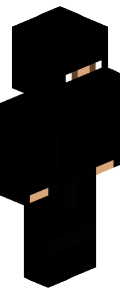 Black Custom Minecraft Skin