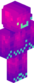Purple Anime Minecraft Skin