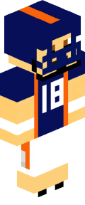 Navy Anime Minecraft Skin