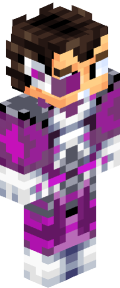 Purple Anime Minecraft Skin