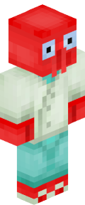 Red Anime Minecraft Skin