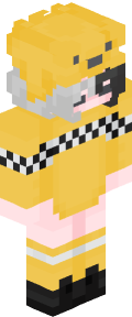 Gold Anime Minecraft Skin
