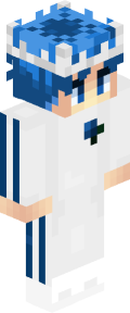 White Anime Minecraft Skin