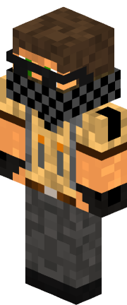 An image of the person's Minecraft character provided by mc-heads.net