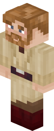 An image of the person's Minecraft character provided by mc-heads.net