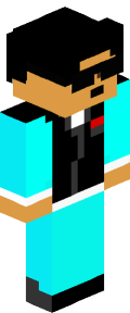 Black Anime Minecraft Skin