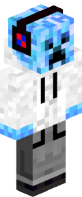 White Anime Minecraft Skin