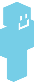 Sky Blue Custom Minecraft Skin