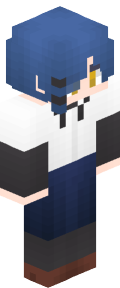 White Anime Minecraft Skin
