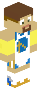 Silver Steve Minecraft Skin