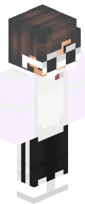 White Anime Minecraft Skin