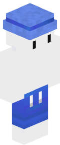 White Anime Minecraft Skin