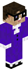 Purple Anime Minecraft Skin
