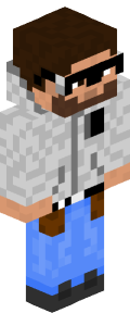 Silver Steve Minecraft Skin