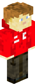 Red Anime Minecraft Skin