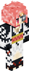 White Anime Minecraft Skin