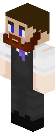 An image of the person's Minecraft character provided by mc-heads.net