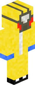 Gold Superhero Minecraft Skin