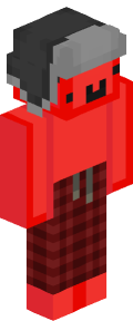 Red Anime Minecraft Skin