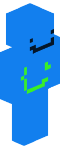 Teal Custom Minecraft Skin