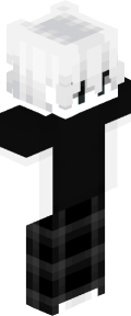 Black Anime Minecraft Skin