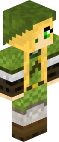 Gold Anime Minecraft Skin