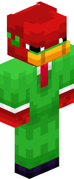 LikeAMicrowave Minecraft skin full body