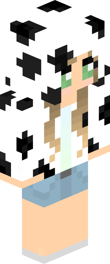 Скин для Minecraft для девушек — Розовая девушка
