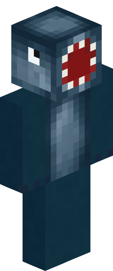 Скин для Minecraft необычные — Синий кальмар