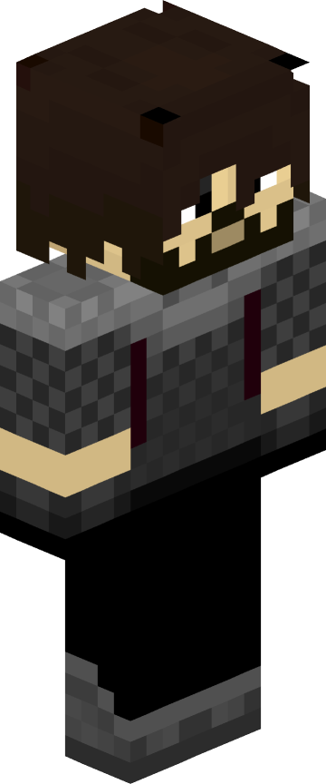 Скин для Minecraft стритвир — Тактик в чёрном