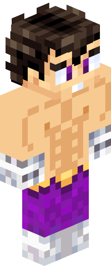 Скин для Minecraft чёрные — Тёмный мститель