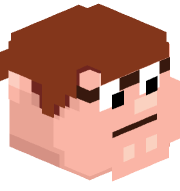 An image of the person's Minecraft head provided by mc-heads.net