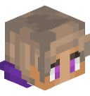 Purpled 3D head