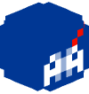Голова Minecraft — AXA