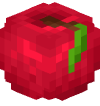 Голова Minecraft — Apple