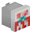Голова Minecraft — A4 Kilometer Marker (belgium)