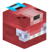 Голова Minecraft — Shiny Genesect (douse drive) (#649)