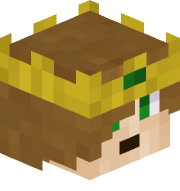 An image of the person's Minecraft head provided by mc-heads.net