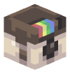 Голова Minecraft — Instagram Camera