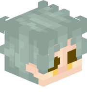 An image of the person's Minecraft head provided by mc-heads.net