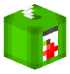 Голова Minecraft — Apple Juice Box