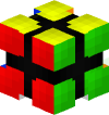 Голова Minecraft — 2x2 Rubik's Cube