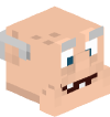 Tête 3D de 2ans