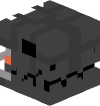 Голова Minecraft — Robot Dragon