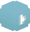 Голова Minecraft — Diamond Play Button