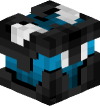 Голова Minecraft — Robot Bee