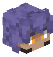 An image of the person's Minecraft head provided by mc-heads.net