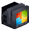 Голова Minecraft — TV (Windows Logo)