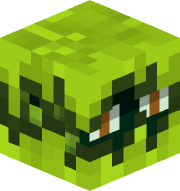 An image of the person's Minecraft head provided by mc-heads.net